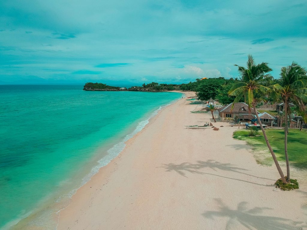 White beach, turquoise water palawan, philippines